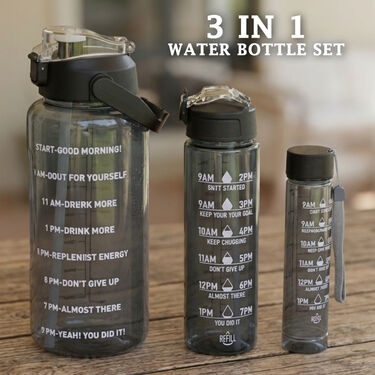 3 In 1 Water Bottle Set (3PB2)